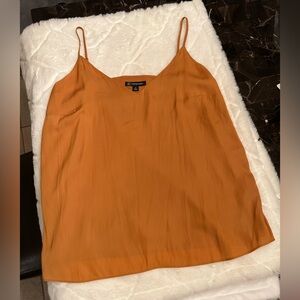 NWOT Inc spaghetti strap double layered shell/cami with V neck. Flowy. Medium.
